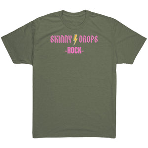 Partner.Co | Skinny Drops Rock Pink | Unisex Triblend Shirt