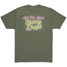 Load image into Gallery viewer, Partner.Co | Ask Me About Skinny Drops Yellow Neon Logo |  Unisex Triblend Shirt
