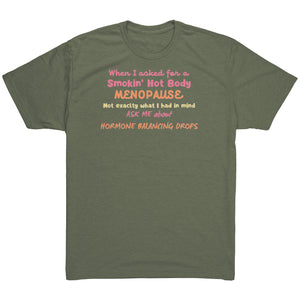 Partner.Co | Smokin' Hot Body Menopause Hormone Balancing Drops  |  Unisex Triblend Shirt