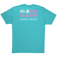 Load image into Gallery viewer, Partner.Co | Downsizing 100+lbs Down Ask Me How Pink |  Unisex Triblend  Shirt
