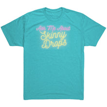 Load image into Gallery viewer, Partner.Co | Ask Me About Skinny Drops Yellow Neon Logo |  Unisex Triblend Shirt
