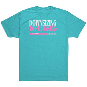 Partner.Co | Downsizing 80lbs Down Ask Me How Pink |  Unisex Triblend  Shirt