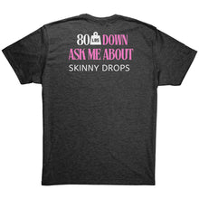 Load image into Gallery viewer, Partner.Co | Downsizing 80lbs Down Ask Me How Pink |  Unisex Triblend  Shirt
