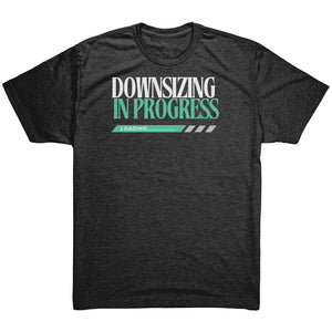 Partner.Co | Downsizing 80lbs Down Ask Me How Green |  Unisex Triblend  Shirt