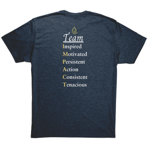 Team Impact| Unisex Triblend Shirt | Team IMPACT Acronym