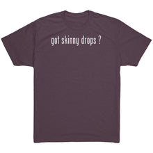 Load image into Gallery viewer, Partner.Co | Got Skinny  Drops White Logo | Unisex Triblend Shirt

