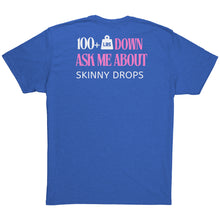 Load image into Gallery viewer, Partner.Co | Downsizing 100+lbs Down Ask Me How Pink |  Unisex Triblend  Shirt
