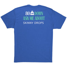 Load image into Gallery viewer, Partner.Co | Downsizing 80lbs Down Ask Me How Green |  Unisex Triblend  Shirt
