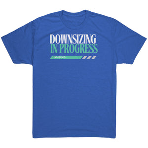 Partner.Co | Downsizing 80lbs Down Ask Me How Green |  Unisex Triblend  Shirt