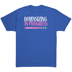 Partner.Co | Downsizing 80lbs Down Ask Me How Pink |  Unisex Triblend  Shirt