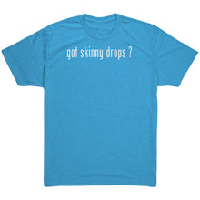 Load image into Gallery viewer, Partner.Co | Got Skinny  Drops White Logo | Unisex Triblend Shirt
