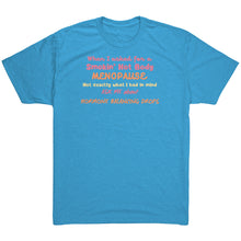 Load image into Gallery viewer, Partner.Co | Smokin&#39; Hot Body Menopause Hormone Balancing Drops  |  Unisex Triblend Shirt
