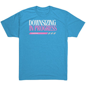 Partner.Co | Downsizing 60lbs Down Ask Me How Pink |  Unisex Triblend  Shirt