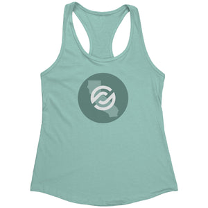 Partner.Co | California | Next Level Womens Racerback Tank