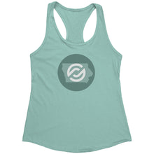 Load image into Gallery viewer, Partner.Co | Iowa | Next Level Womens Racerback Tank
