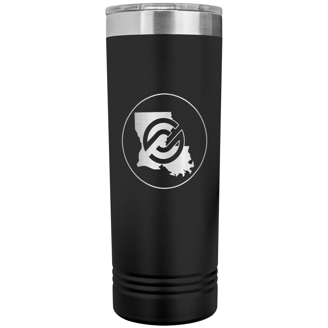 Partner.Co | Louisiana | 22oz Skinny Tumbler