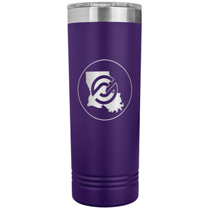 Partner.Co | Louisiana | 22oz Skinny Tumbler