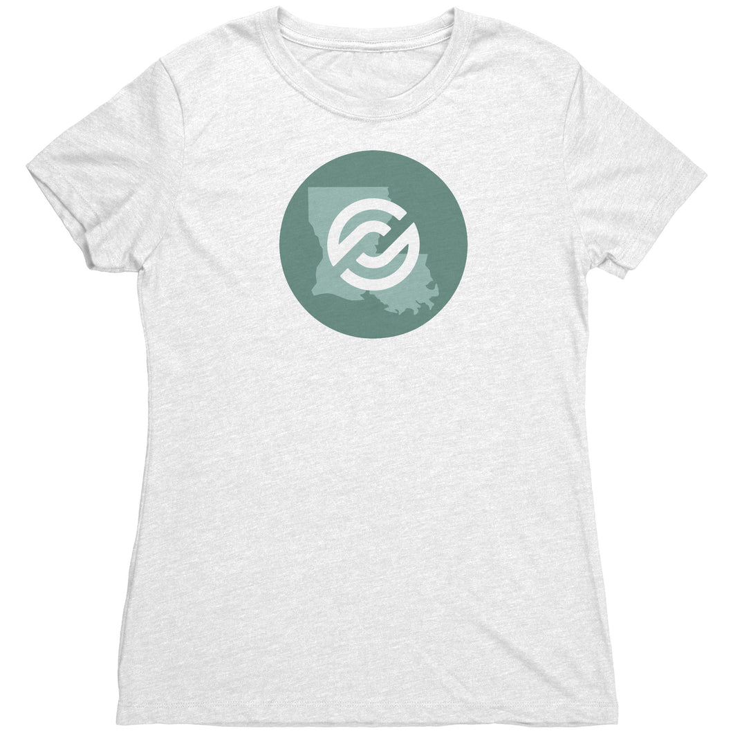 Partner.Co | Louisiana | Next Level Womens Triblend