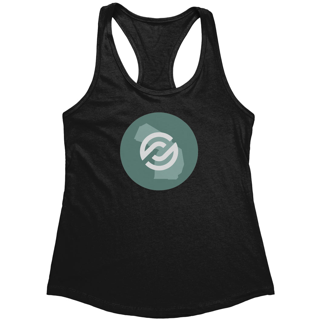 Partner.Co | Michigan | Next Level Womens Racerback Tank