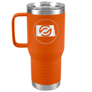 Partner.Co | North Dakota | 20oz Travel Tumbler