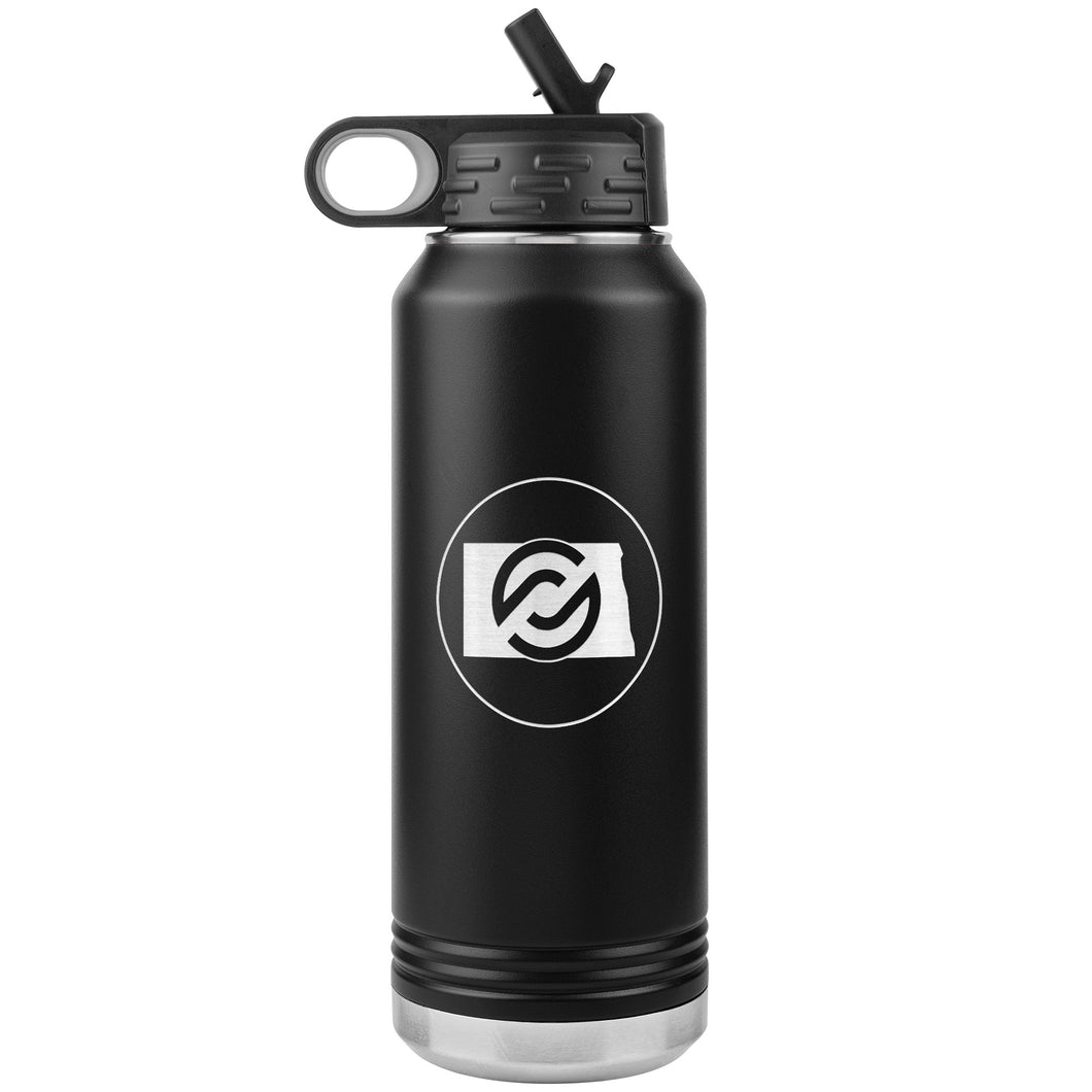 Partner.Co | North Dakota | 32oz Water Bottle Insulated