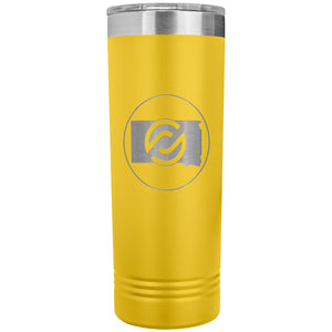 Partner.Co | South Dakota | 22oz Skinny Tumbler