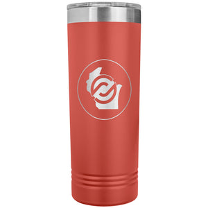 Partner.Co | Wisconsin | 22oz Skinny Tumbler