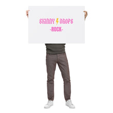 Load image into Gallery viewer, Partner.Co | Skinny Drops Rock White/Pink | Event Poster
