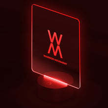 Load image into Gallery viewer, Warrior Movement | Warrior Movement Logo Rectangle LED Sign
