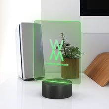 Load image into Gallery viewer, Warrior Movement | Warrior Movement Logo Rectangle LED Sign
