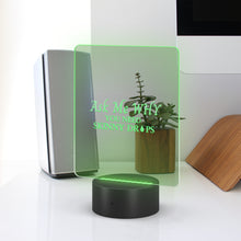 Load image into Gallery viewer, Team Impact| Ask Me WHY You Need Skinny Drops| Acrylic LED Sign
