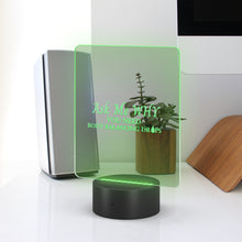 Load image into Gallery viewer, Team Impact| Ask Me WHY You Need Body Balancing Drops| Acrylic LED Sign
