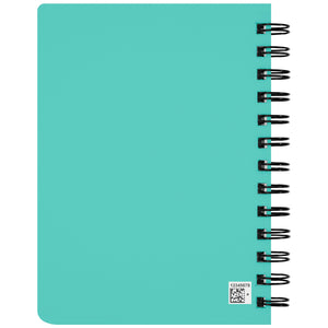 Partner.Co | Circle Logo| Turquoise Spiralbound Notebook