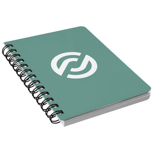 Partner.Co | White Circle Logo| Spiralbound Notebook