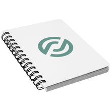 Load image into Gallery viewer, Partner.Co | Circle Logo| White Spiralbound Notebook
