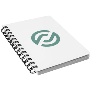 Partner.Co | Circle Logo| White Spiralbound Notebook