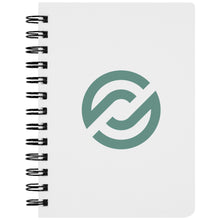 Load image into Gallery viewer, Partner.Co | Circle Logo| White Spiralbound Notebook
