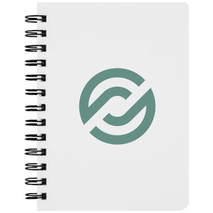 Partner.Co | Circle Logo| White Spiralbound Notebook