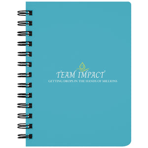 Team Impact| Spiralbound Notebook Turquoise