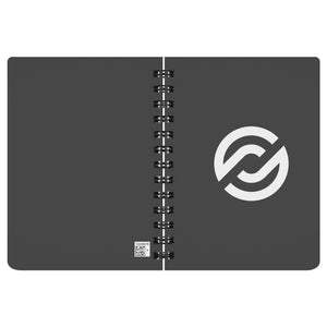 Partner.Co | Circle Logo| Black Spiralbound Notebook