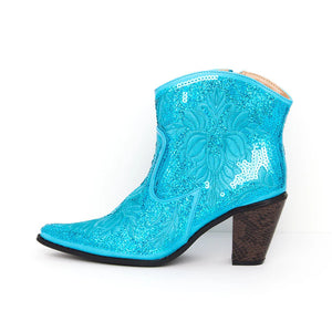 Partner.Co | PICK YOUR COLOR | Bling Cowboy Boots Short  LIMITED EDITION