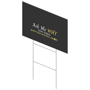 Yard Sign (Single Sided)