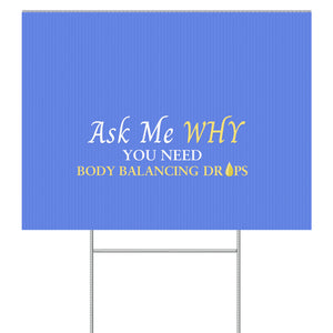 Yard Sign (Single Sided)
