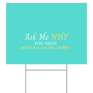Yard Sign (Single Sided)