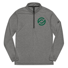 Load image into Gallery viewer, Partner.Co | Green Circle Logo| Quarter zip pullover
