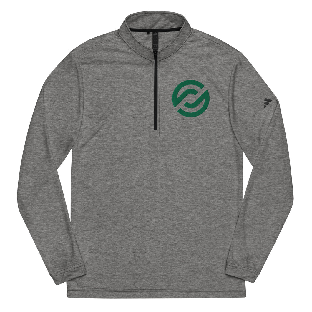 Partner.Co | Green Circle Logo| Quarter zip pullover