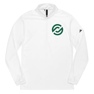 Partner.Co | Green Circle Logo| Quarter zip pullover