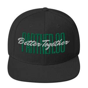 Partner.Co | Green Tall Logo | Snapback Hat