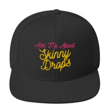 Load image into Gallery viewer, Partner.Co | Ask Me About Skinny Drops Yellow Neon Logo |  Snapback Hat
