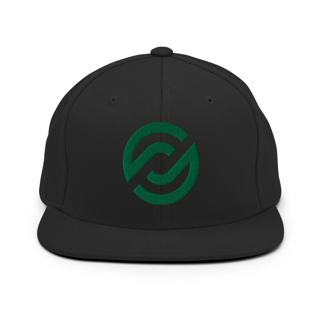 Partner.Co | Green Circle Logo| Snapback Hat